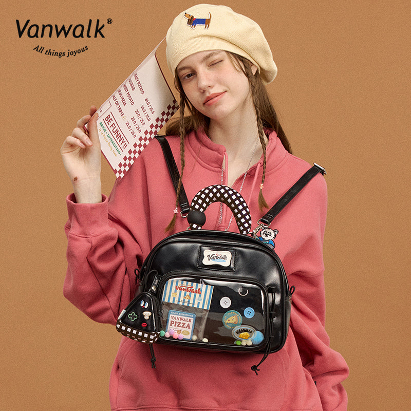 Vanwalk Lightweight Pizza Series Backpack v2858