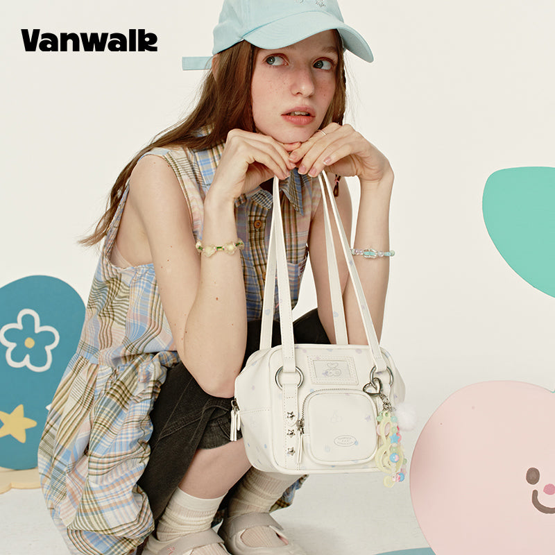 VANWALK Leisure Handheld Account Shoulder Bag V2918