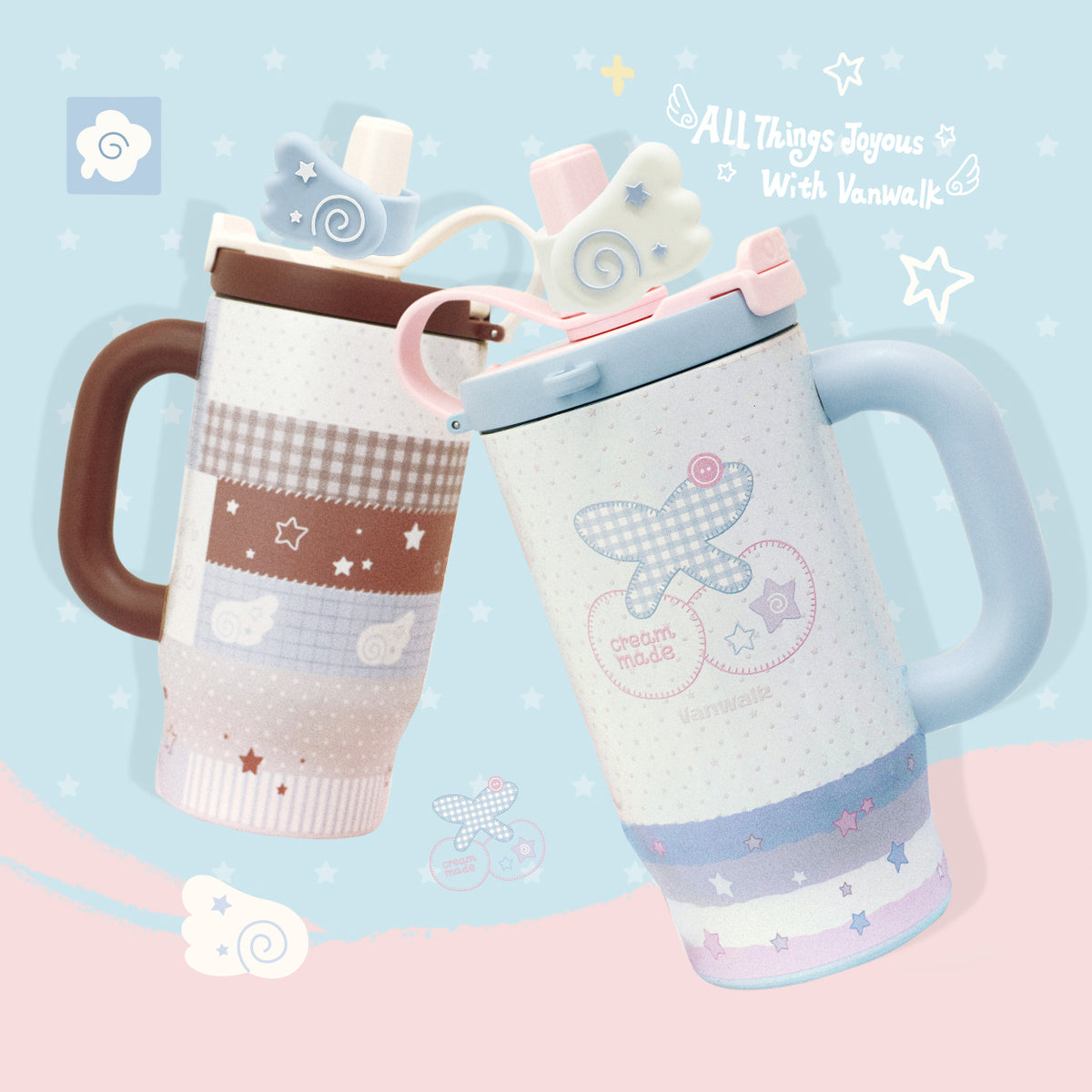 VANWALK Planner House Series Adorable Cup K676