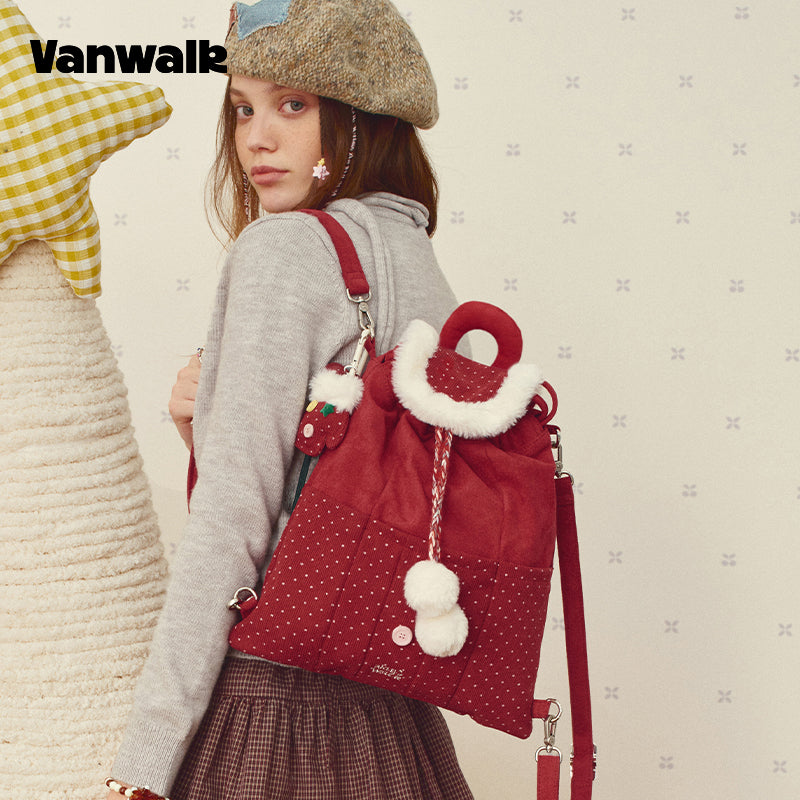 VANWALK Christmas Collection Mini Large Capacity Backpack v3001