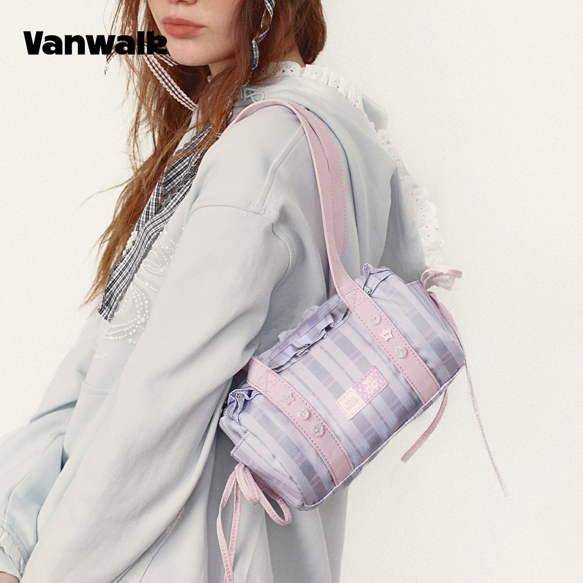 vanwalk Exquisite Maiden January Lucky Pony Series Shoulder Bag v3013