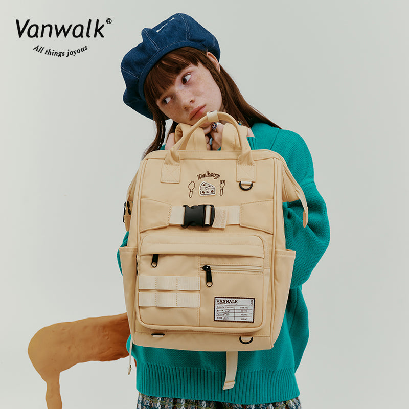 Vanwalk Fashion Bakery backpack V2541