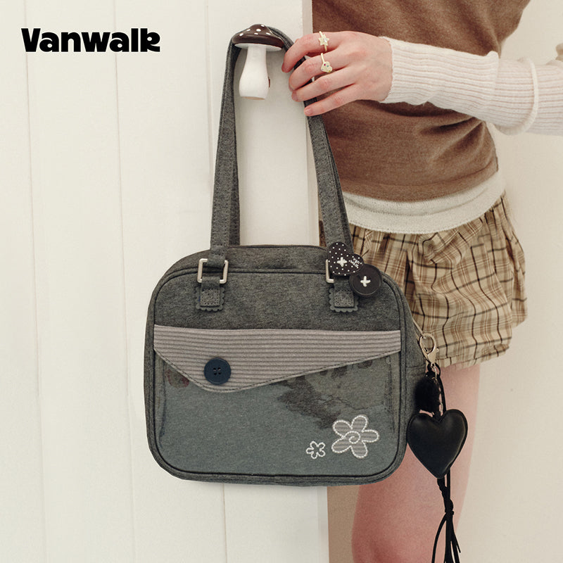 vanwalk Adorable Design Notebook House Series Shoulder Bag v3023