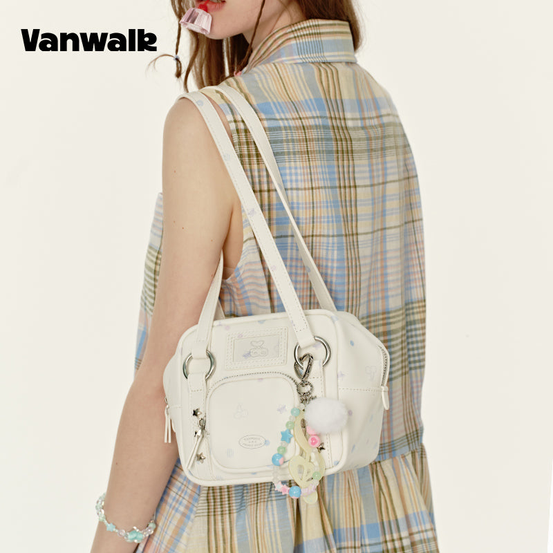 VANWALK Leisure Handheld Account Shoulder Bag V2918