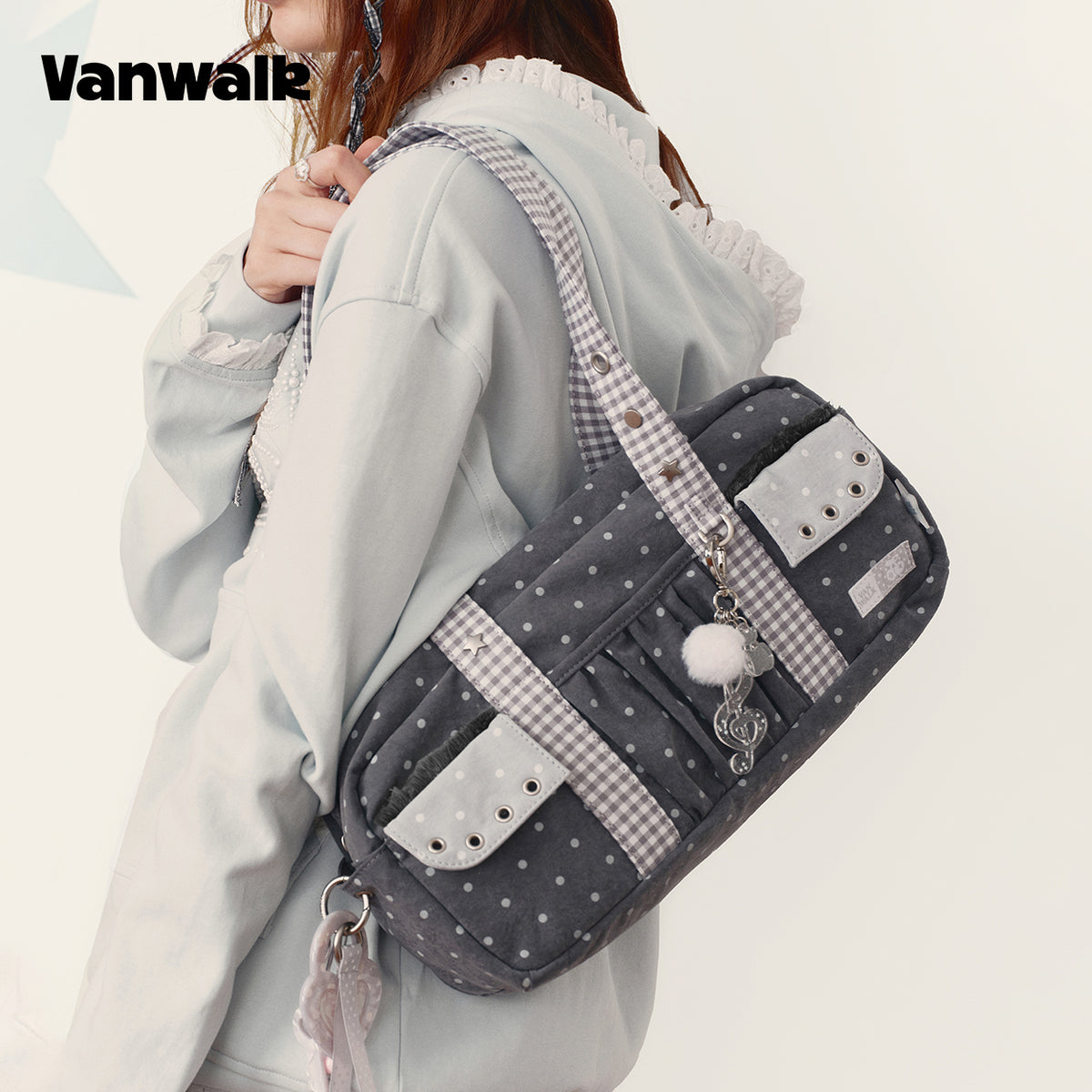 vanwalk January Lucky Pony Series Shoulder Bag v3011