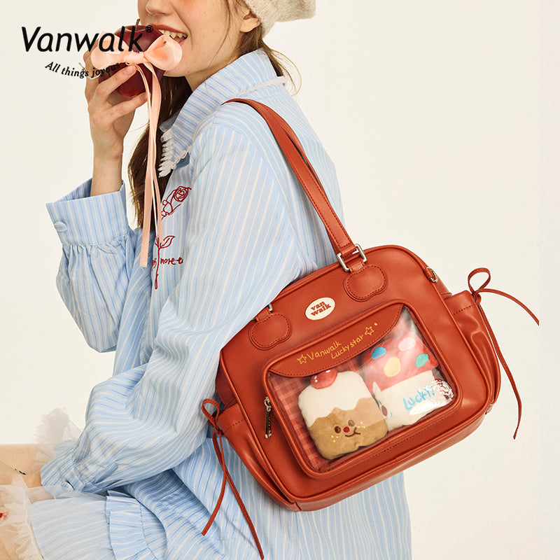 Vanwalk Multi-Pockets Christmas shoulder bagV2873