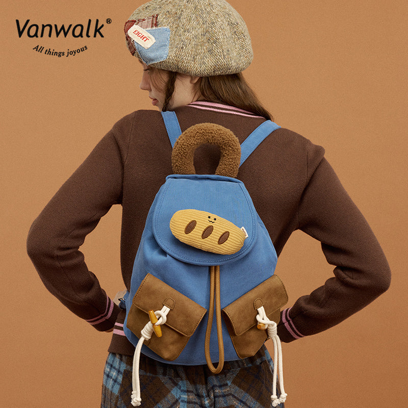 Vanwalk Multiple Pockets Pizza backpack V2861
