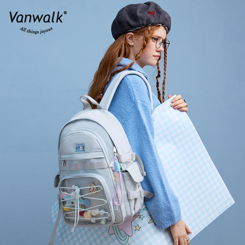 Vanwalk Multiple Pockets Lucky Star backpack V2888