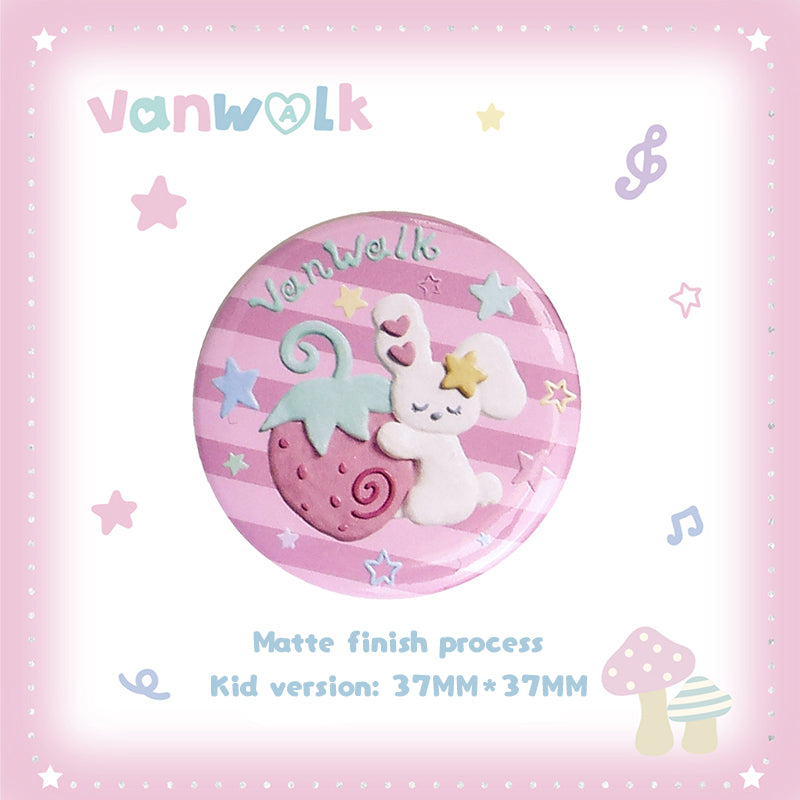 VANWALK Gulugulu Series Cute Accessories Customized Badge K705