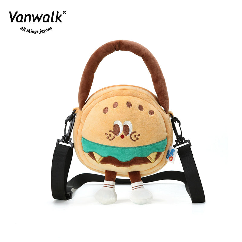 Vanwalk Water-Resistant Bread House Crossbody Bag V2530