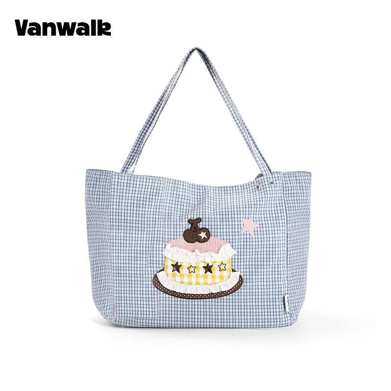 vanwalk Large Capacity Planner House Series Shoulder Bag v3018