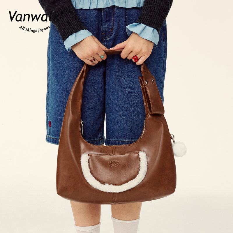 Vanwalk Water-Resistant Farm Series Shoulder Bag V2846