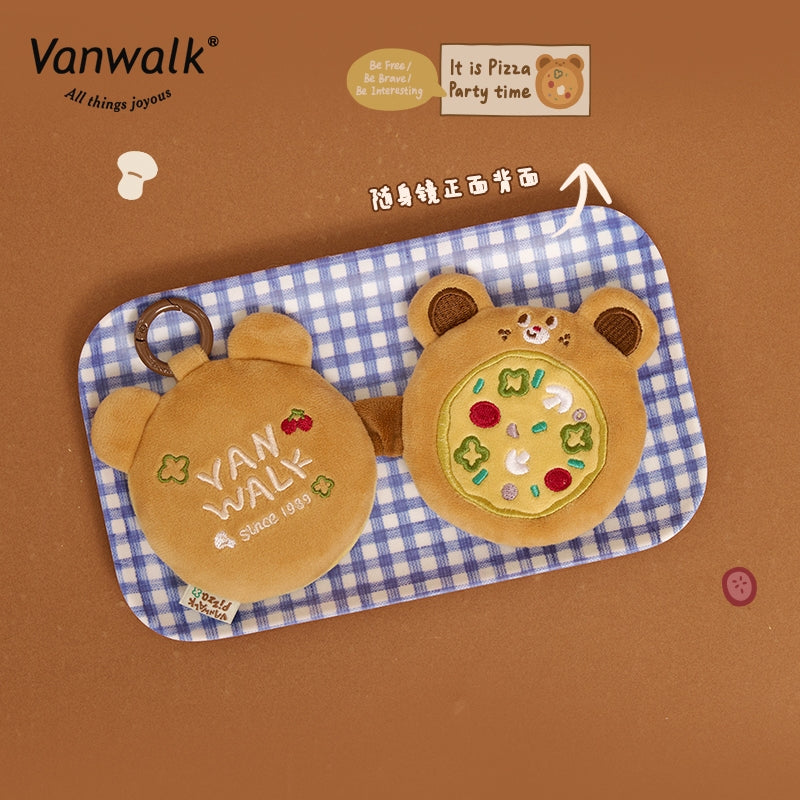 Vanwalk cute design Pizza bag accessory K547