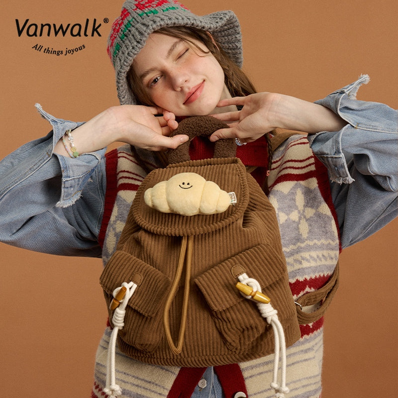 Vanwalk Multiple Pockets Pizza backpack V2861