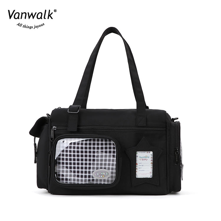 Vanwalk Water-Resistant Multi-Pockets Lucky Star Crossbody Bag V2887