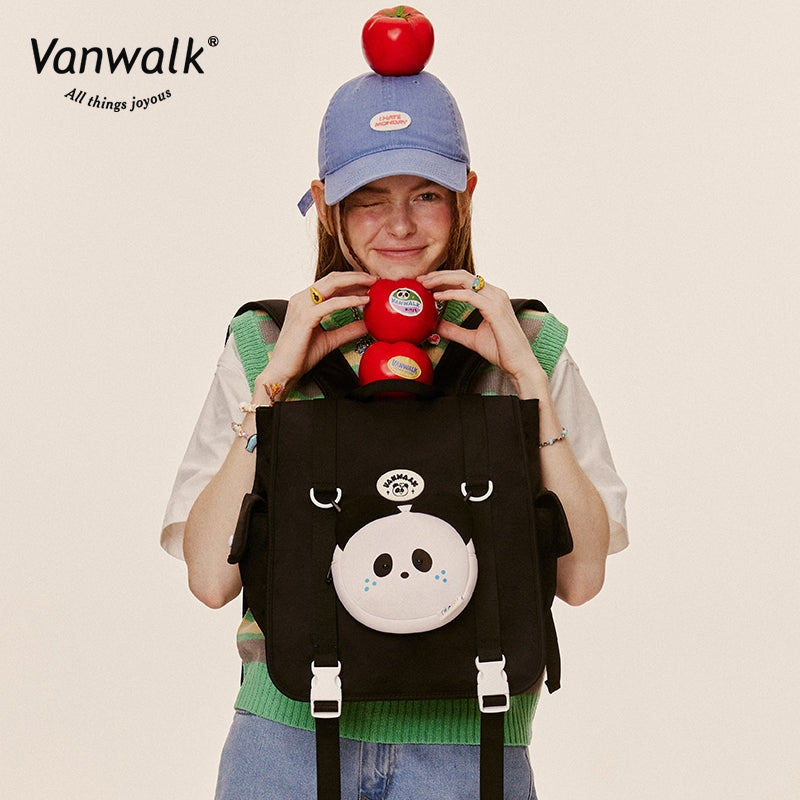 Vanwalk Multiple Pockets FUN MARKET backpack V2788