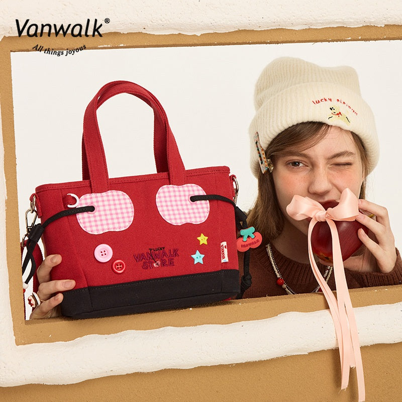 Vanwalk Water-Resistant Christmas shoulder bag V2869