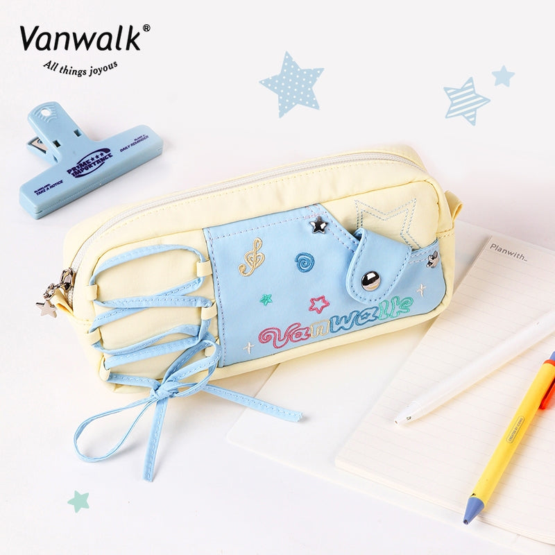 Vanwalk cute design Happy Band Pencil case VS40