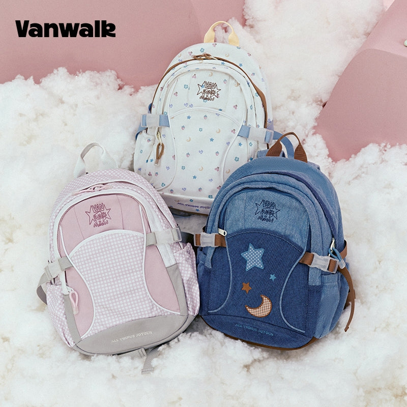 VANWALK Large Capacity Moonstarry Park Backpack v2961