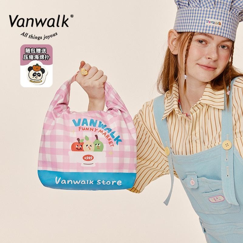 Vanwalk cute design FUN MARKET handbag K486