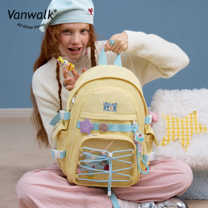 Vanwalk Multiple Pockets Lucky Star backpack V2888