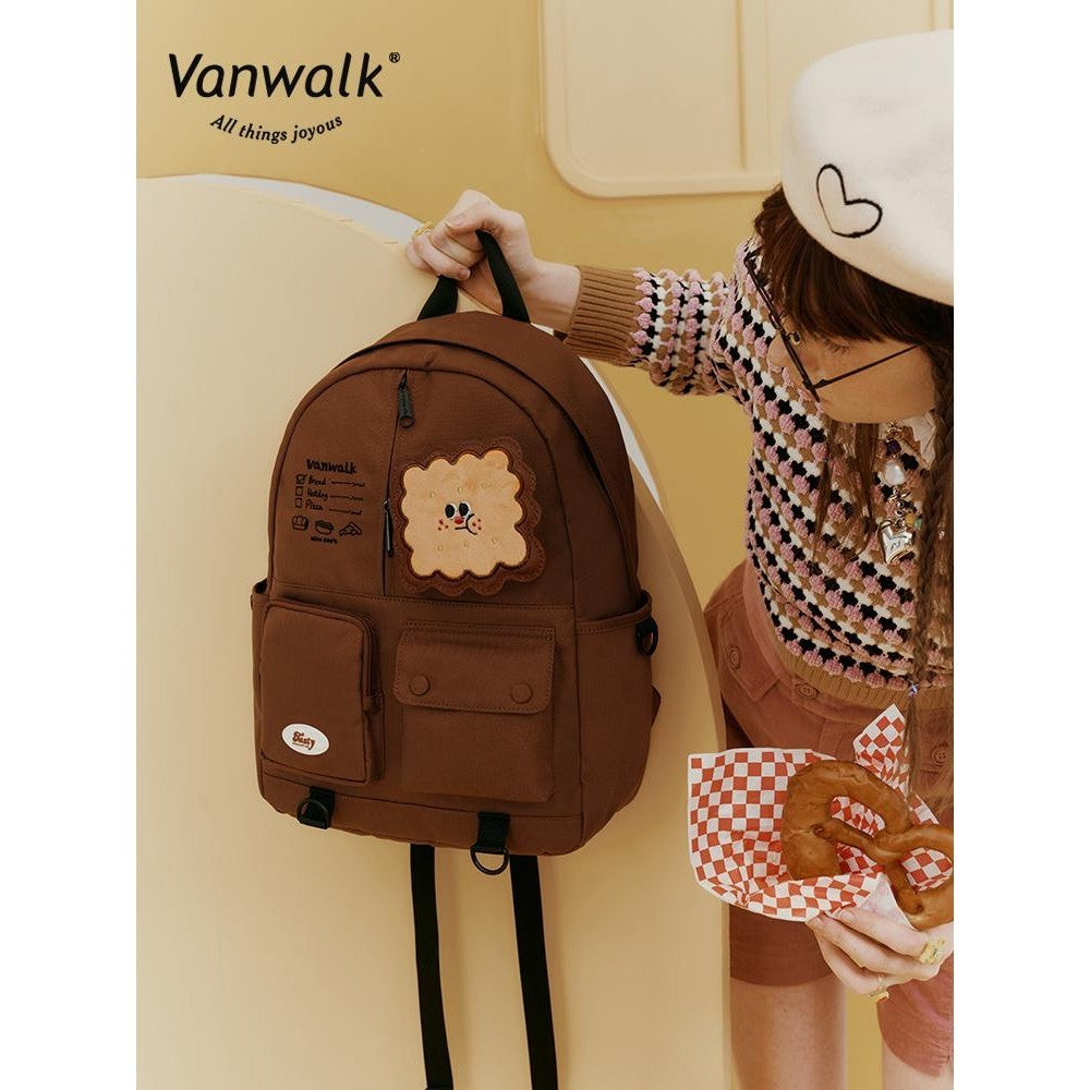 Vanwalk Water-Resistant Bread House Backpack V2526