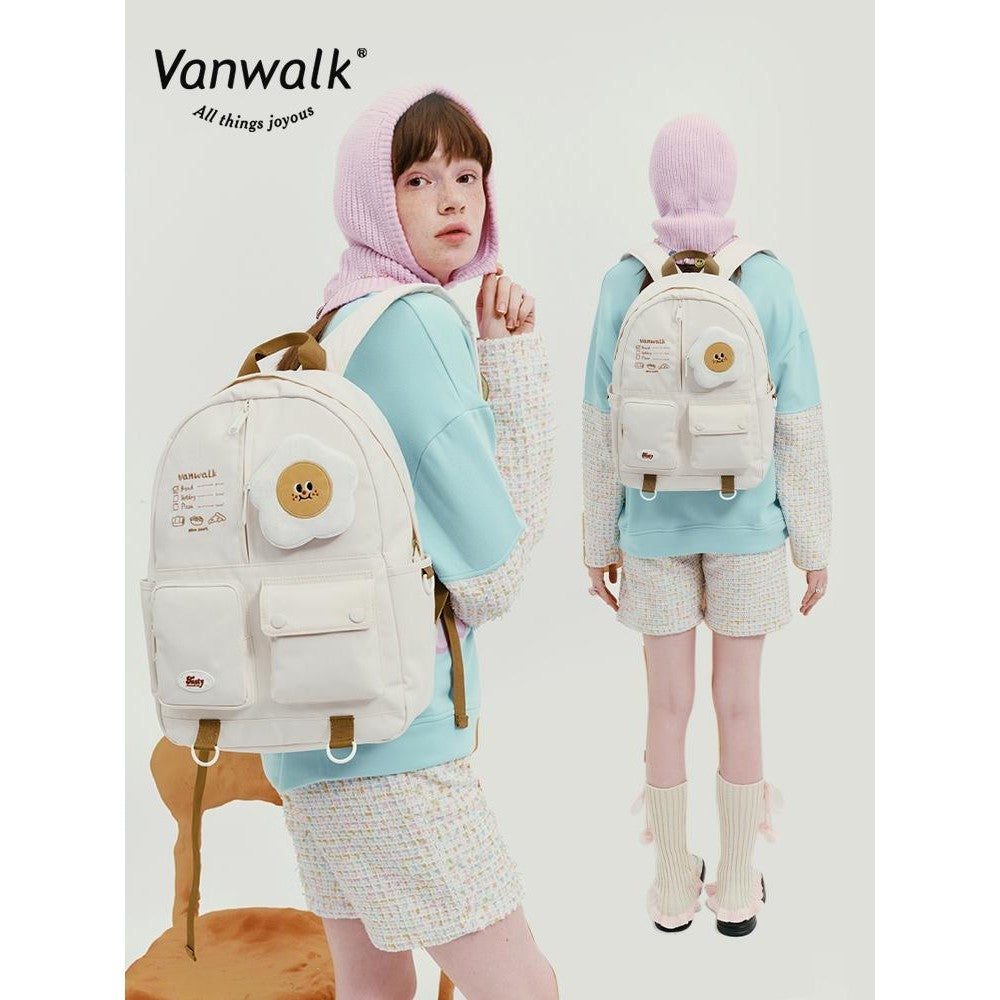 Vanwalk Water-Resistant Bread House Backpack V2526