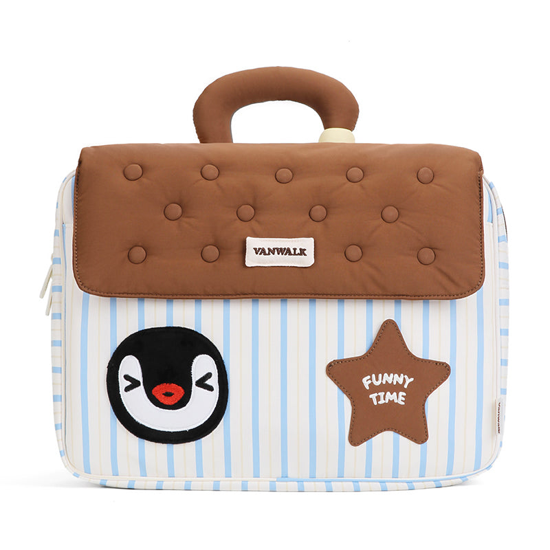 VANWALK Cute Pingu Collaboration Series Laptop bag/handbag v2940