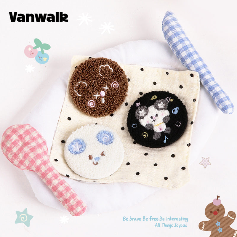 VANWALK Glutinous Rice Ball Series Badge K658