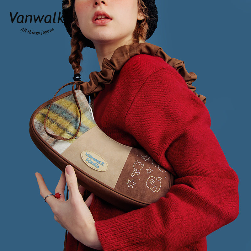 Vanwalk Water-Resistant Shoulder Bag V2735