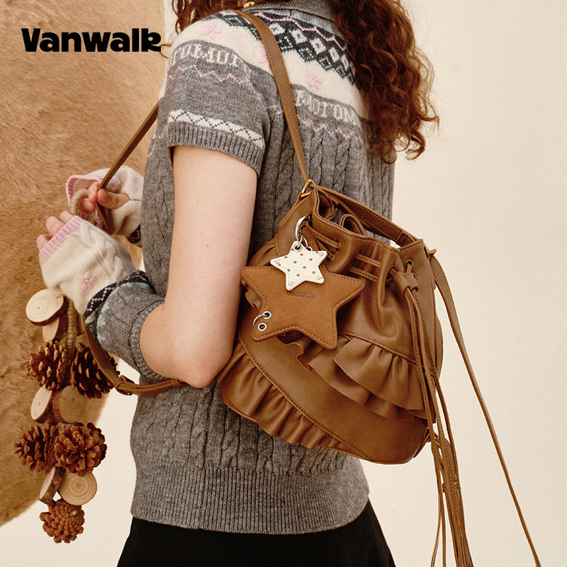 VANWALK  Pinecone Tribe Series Original Shoulder Bags V2988