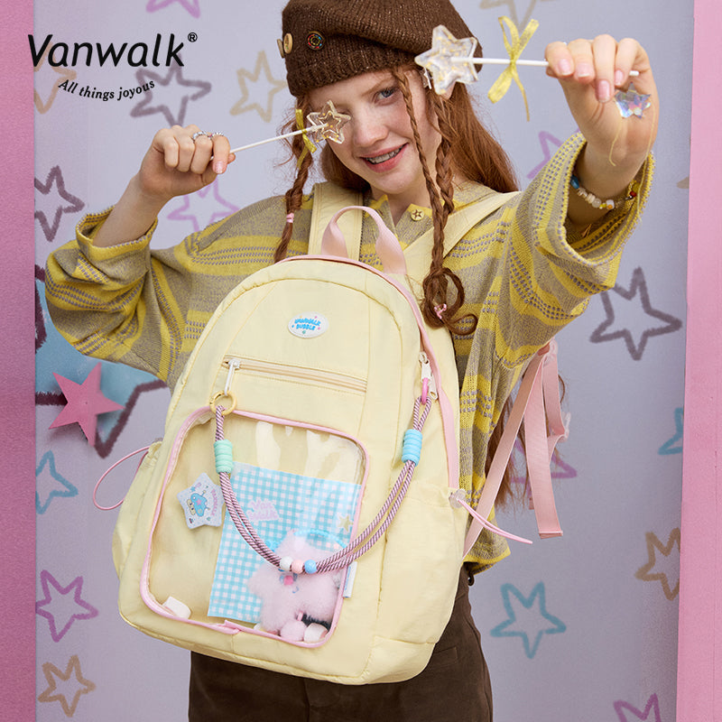 Vanwalk Large Capacity Lucky Star Backpack V2884