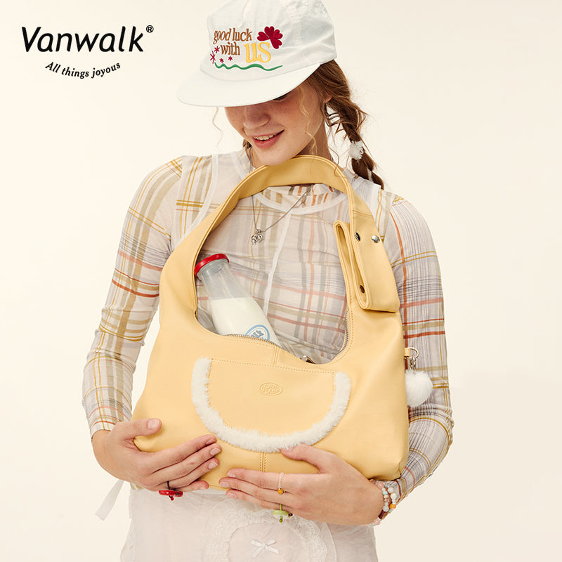 Vanwalk Water-Resistant Farm Series Shoulder Bag V2846