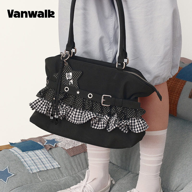 VANWALK Lucky Pony Series Shoulder Tote Bag V3012