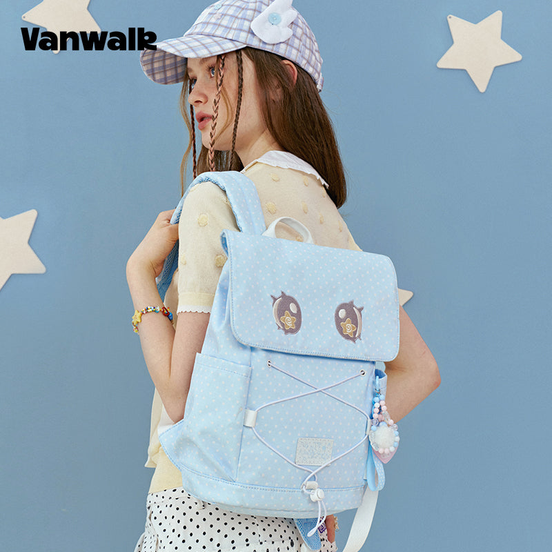 Vanwalk Fun Design Moonstarry Park Student Backpack v2958