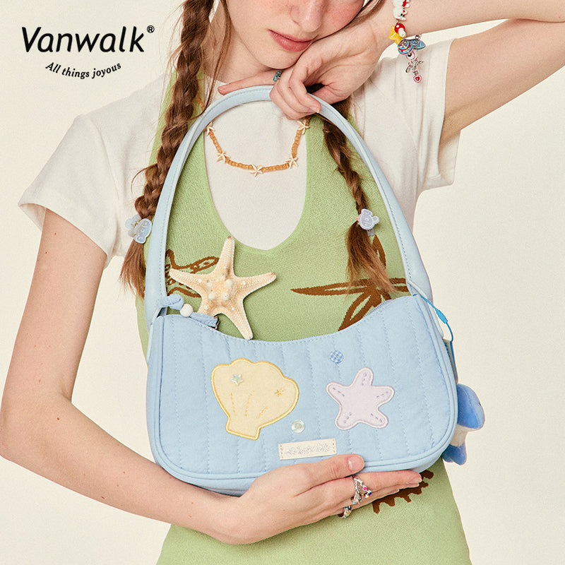 Vanwalk Commute Bubble Island Shoulder Bag V2834