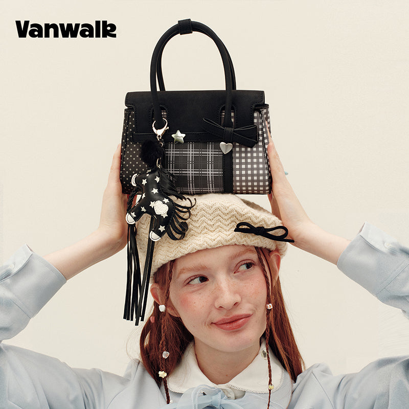 vanwalk Exquisite Notebook House Series Handbag v3034