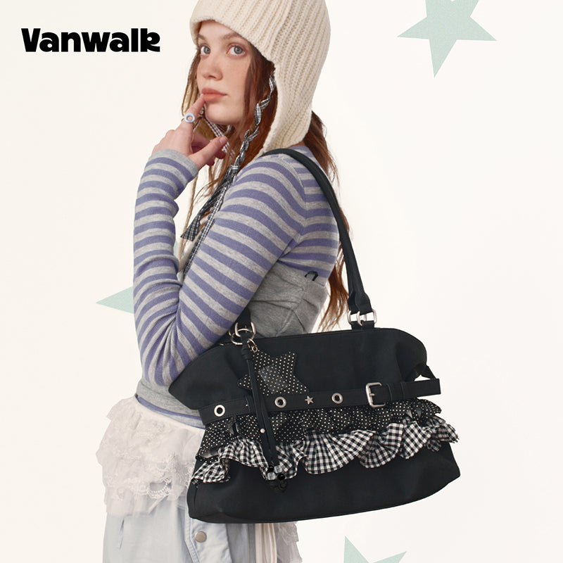 VANWALK Lucky Pony Series Shoulder Tote Bag V3012