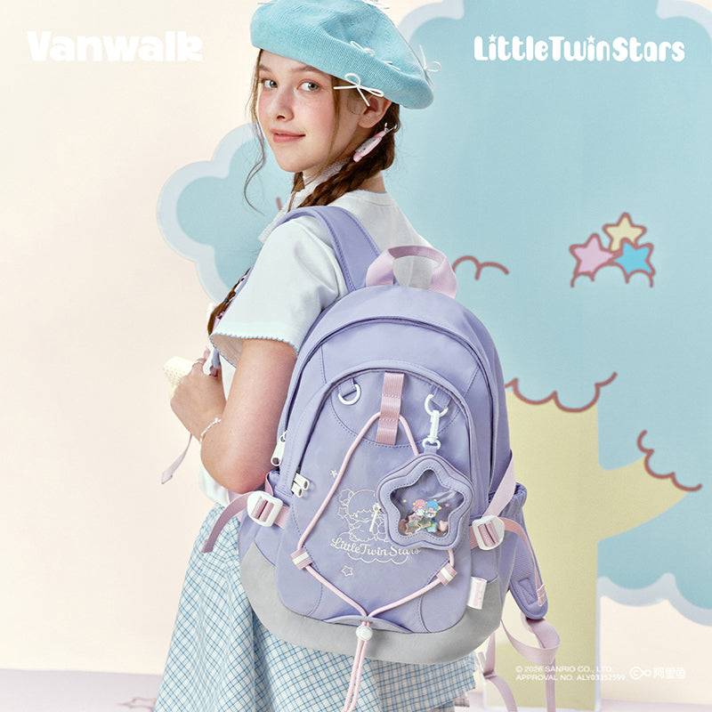 VANWALK Little Twin Stars Sanrio Collaboration Backpack V3074
