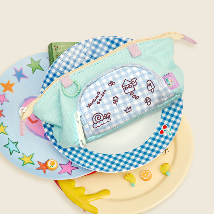 Vanwalk cute Small Garden Pencil case K453