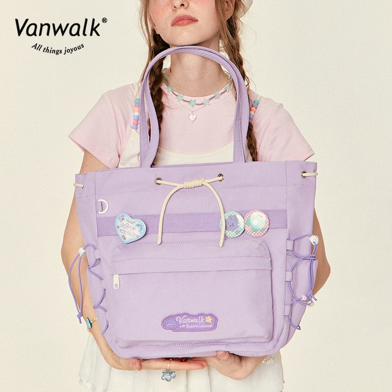 Vanwalk Spacious Bubble Island Series Shoulder Bag V2823
