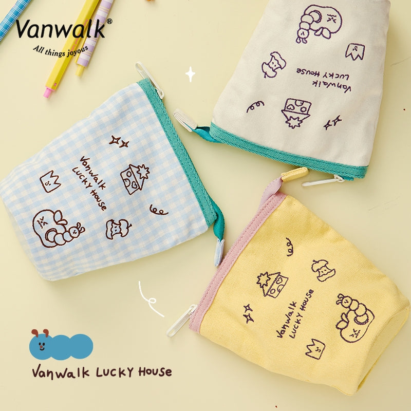 Vanwalk cute Lucky House Series Pencil case K454