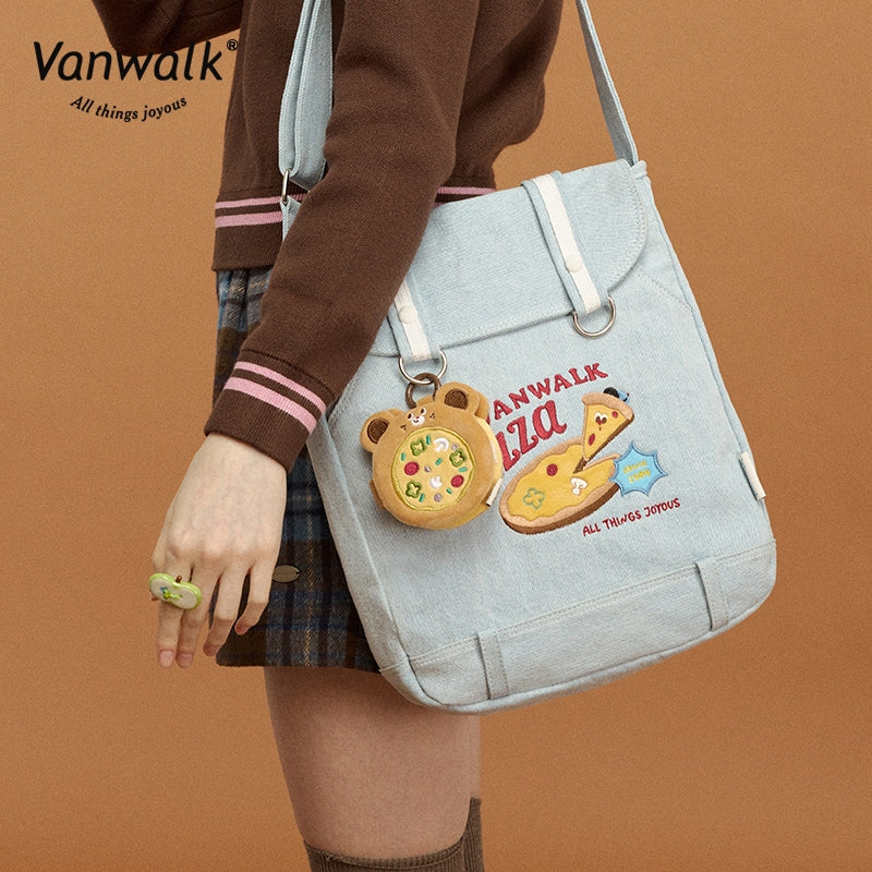 Vanwalk Lightweight Pizza Series Crossbody Bag V2859