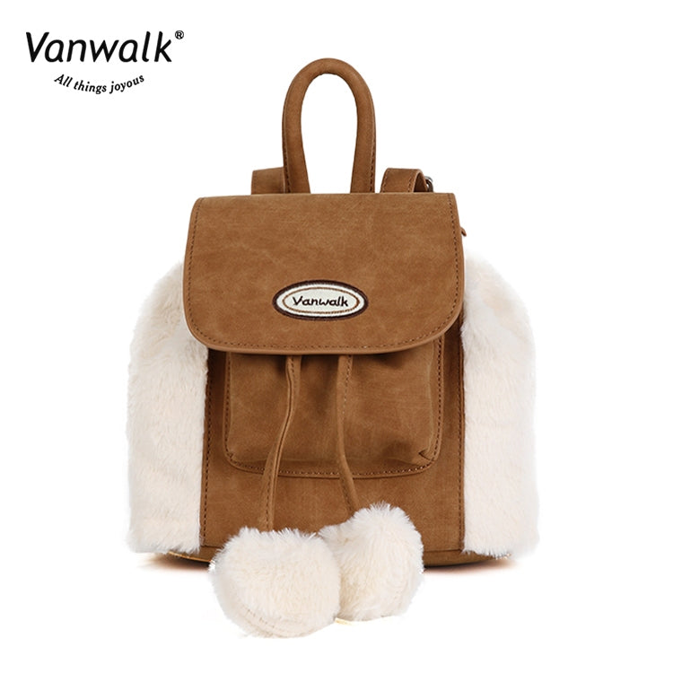 Vanwalk Fashion Pizza mini backpack V2879