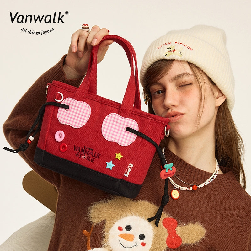 Vanwalk Water-Resistant Christmas shoulder bag V2869