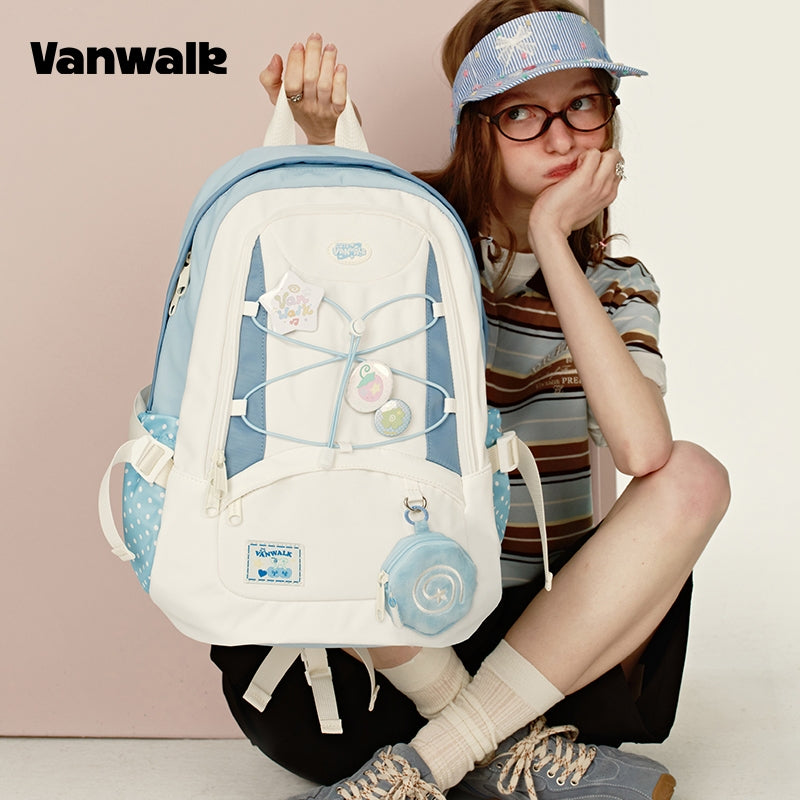 VANWALK Large Capacity Student Backpack V2916