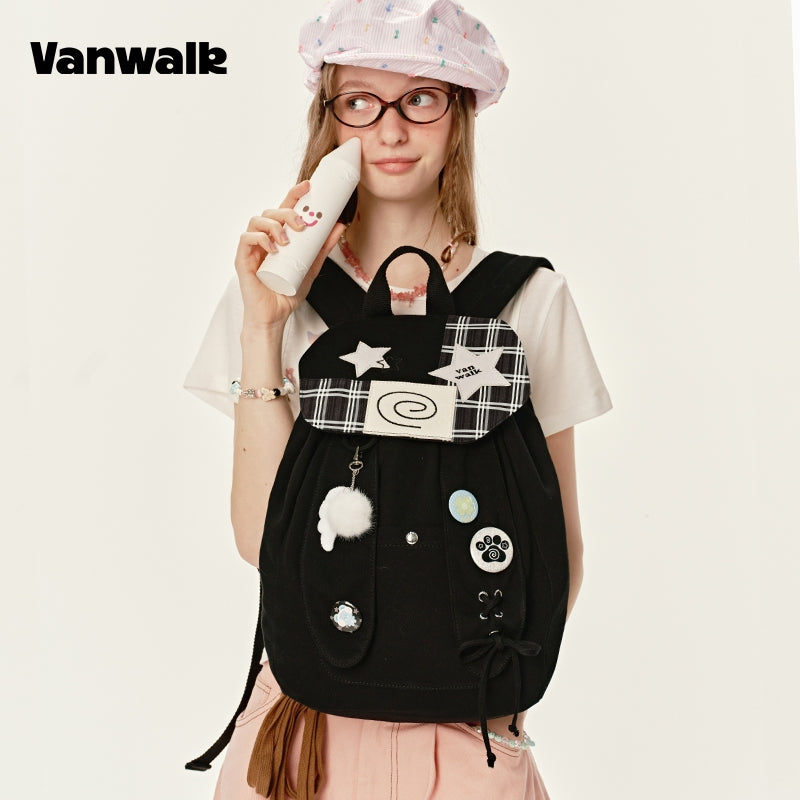 VANWALK fashion Handheld Account Backpack V2911