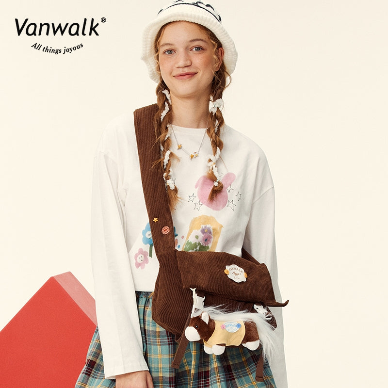 Vanwalk Casual  Farm crossbody bag V2851