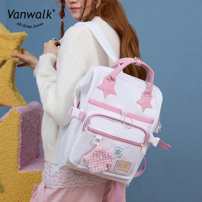 Vanwalk Water-Resistant Lucky Star backpack V2886