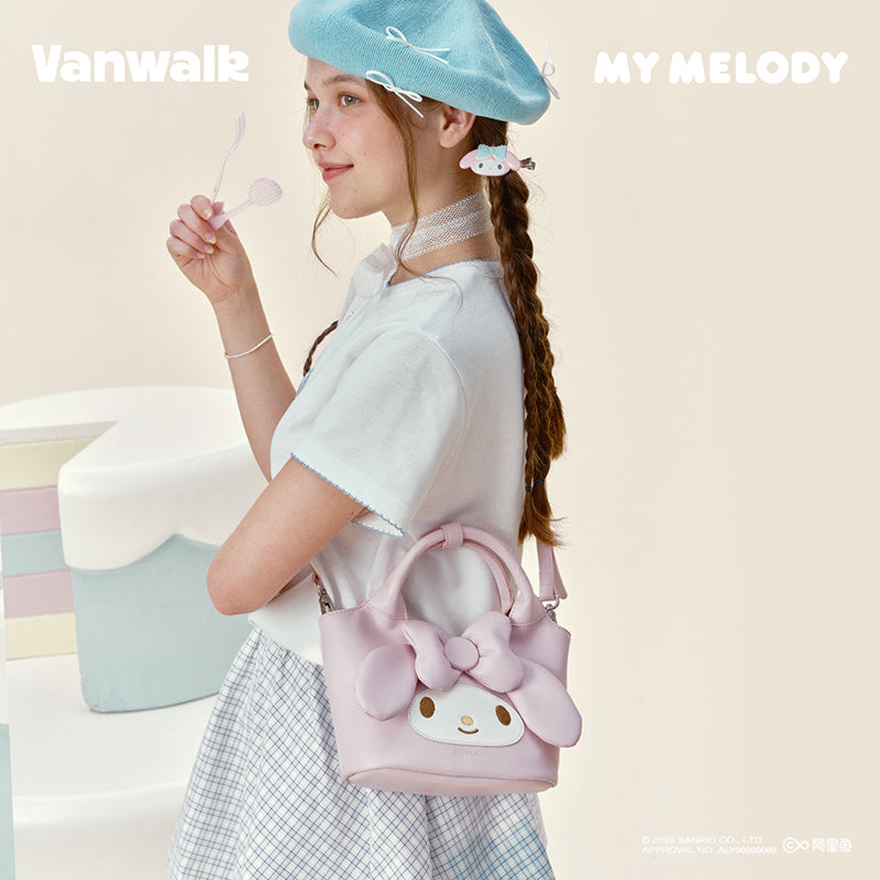 VANWALK Cute Design Sanrio Melody Pink Shoulder Bag V3062